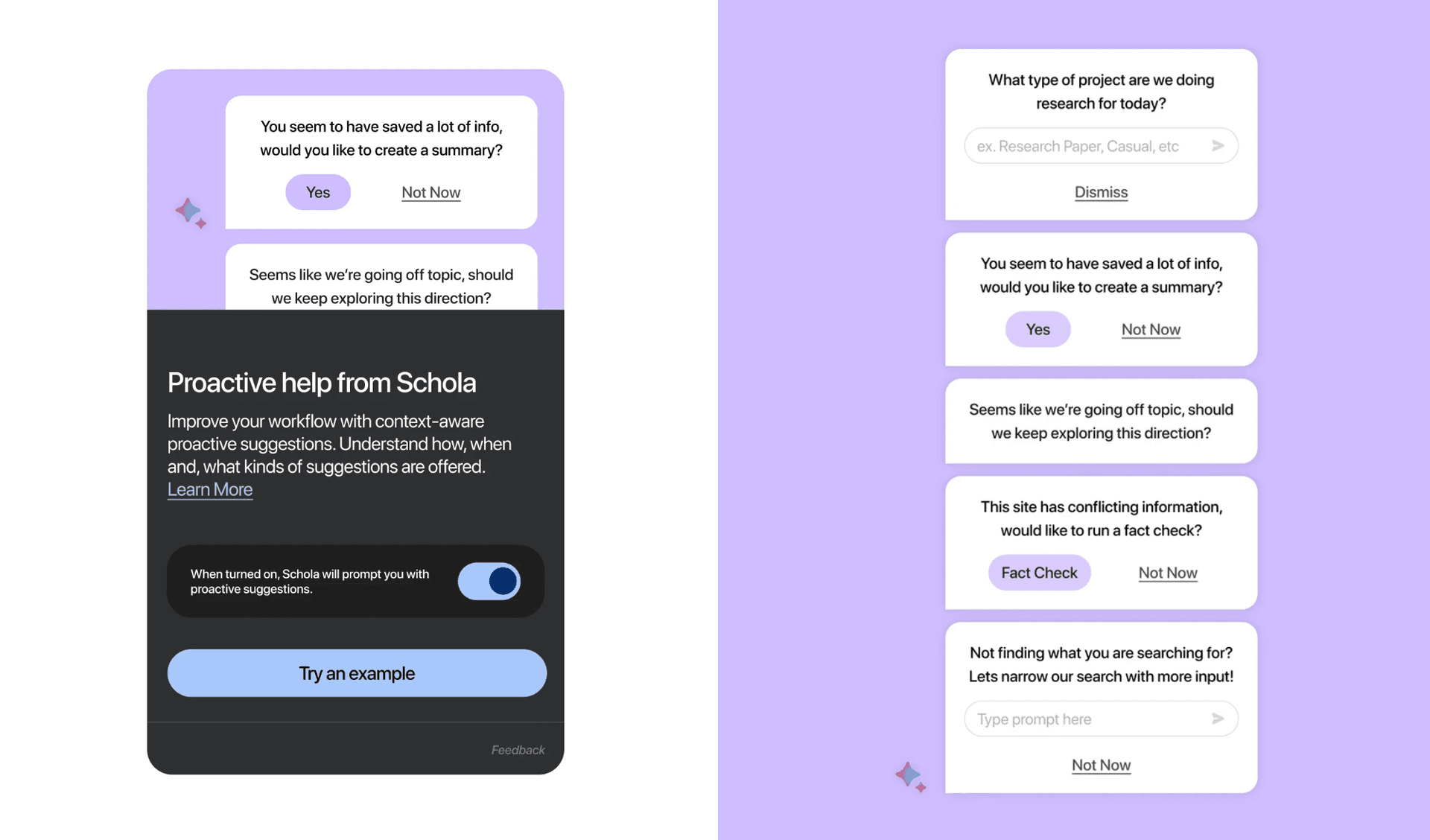 User Journey of Schola