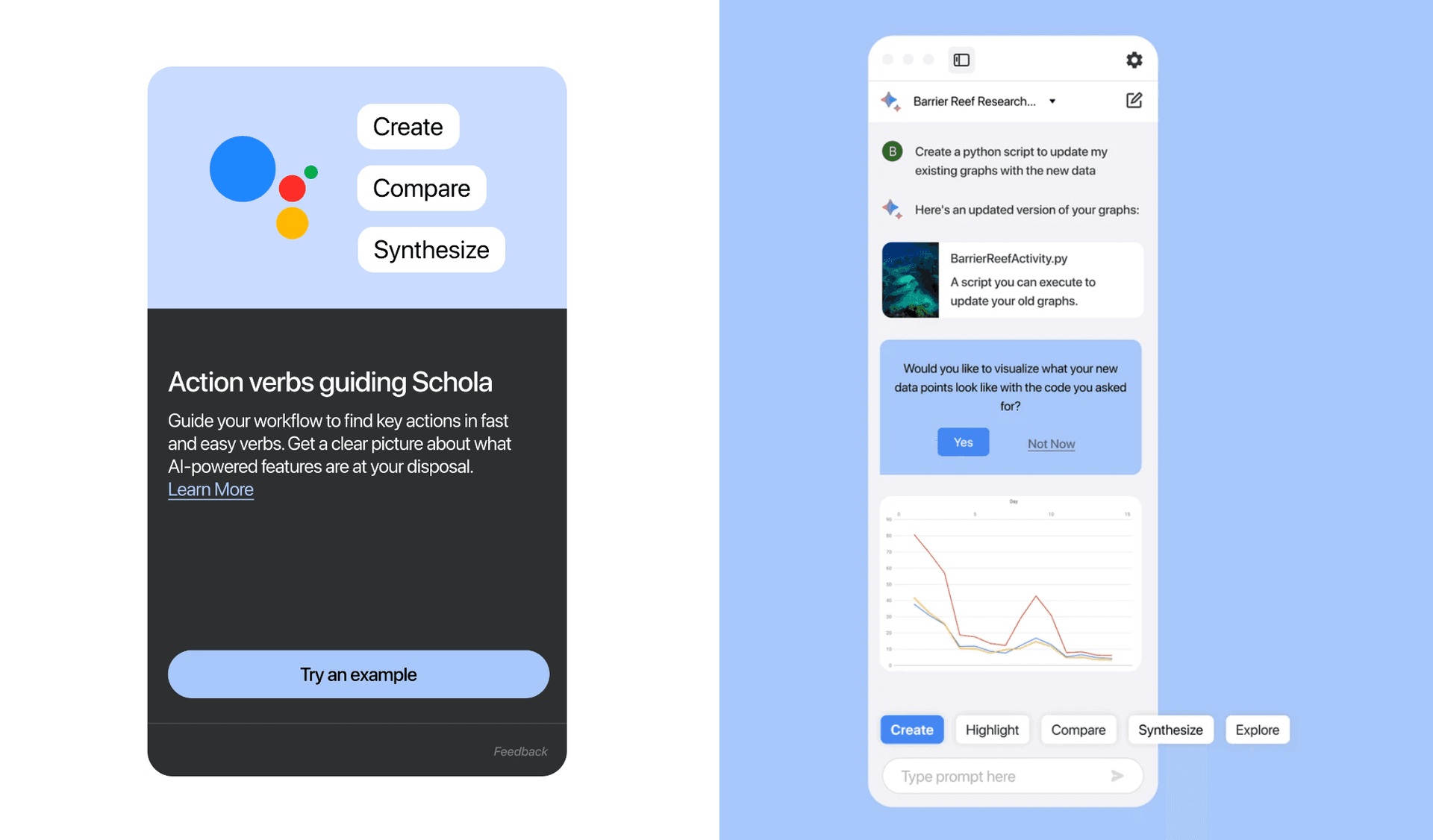 User Journey of Schola