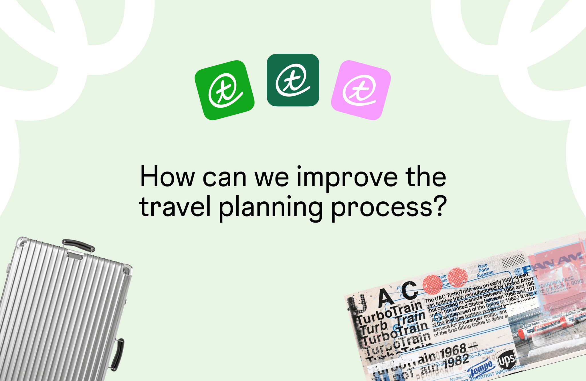 Problems with travel planning workflow showing platform fragmentation